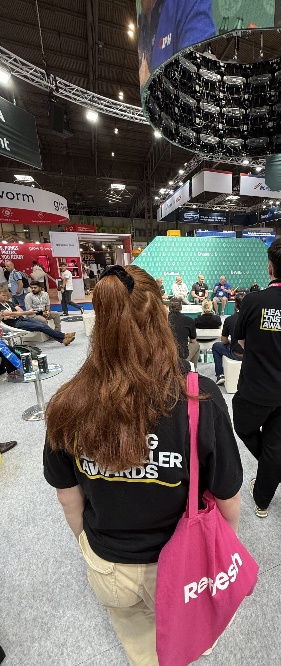 Refresh PR & marketing team capturing content InstallerSHOW 2025